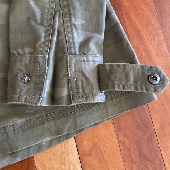 NWT Style & Co Green camouflage utility jacket - Picture 7 of 16